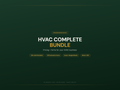 HVAC Business Bundle — product overview title card