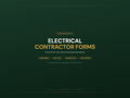 Electrical Contractor Forms — product overview title card