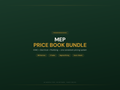 MEP Price Book Bundle — product overview title card