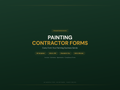 Painting Contractor Forms — product overview title card