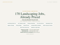 Landscaping Flat Rate Price Book — product overview title card