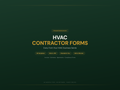 HVAC Contractor Forms — product overview title card