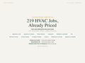 HVAC Flat Rate Price Book — product overview title card