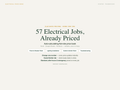 Electrician Flat Rate Price Book — product overview title card