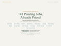 Painting Flat Rate Price Book — product overview title card