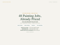 Painting Flat Rate Price Book — product overview title card